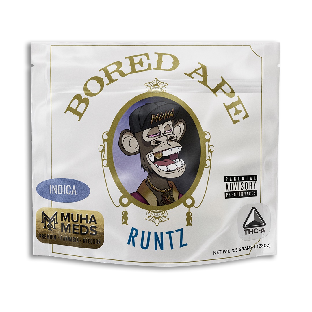 BORED APE RUNTZ3.5 GRAM FLOWER BAG