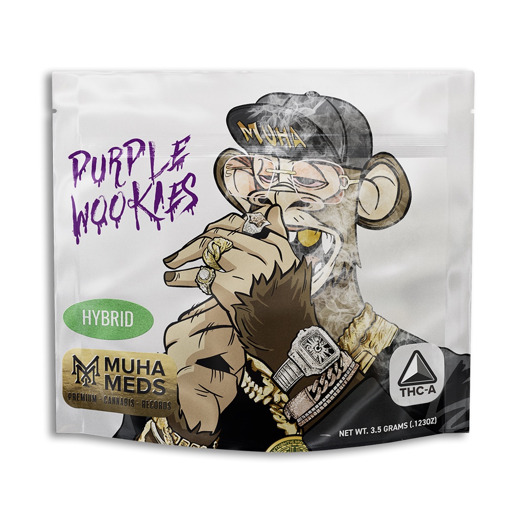 PURPLE WOOKIES3.5 GRAM FLOWER BAG