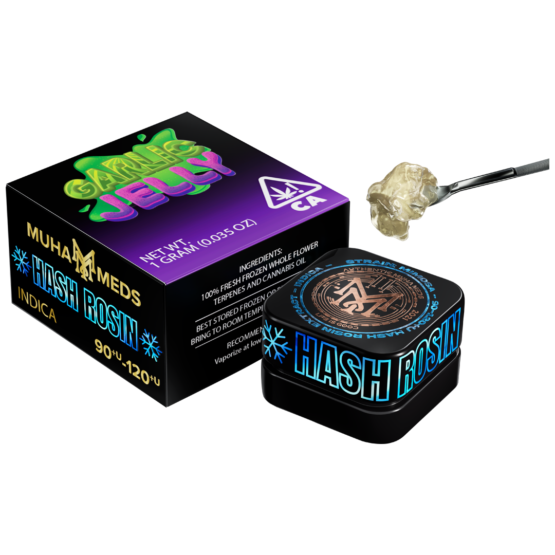 GARLIC JELLY | INDICA1 GRAM HASH ROSIN