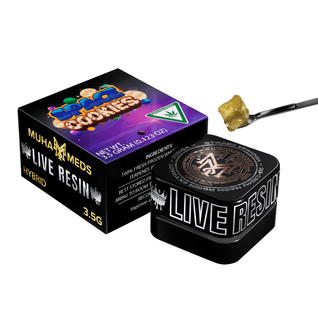 SPACE COOKIES | HYBRID3.5 GRAMS LIVE RESIN
